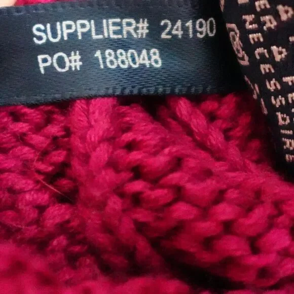 Ralph Lauren Sport Sweater Women's Medium Pink Cable Knit Long Sleeve Vintage